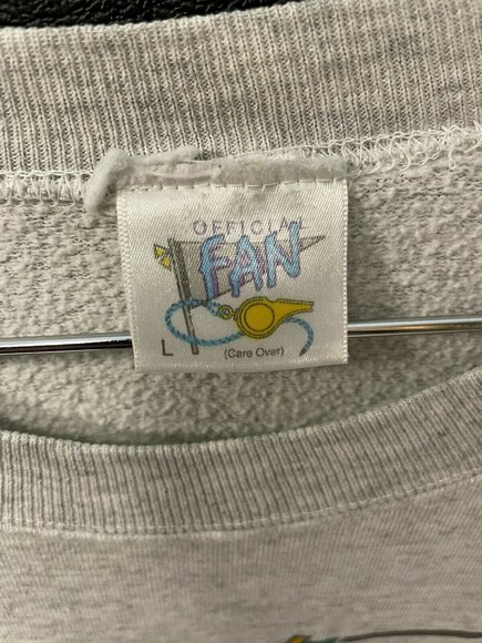 Vintage 1993 NHL Mighty Ducks Crewneck Size Large Used Official Fan - Picture 2 of 4